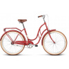 KROSS Mestský retro bicykel Le Grand Madison 1 červený 26