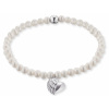 Engelsrufer Perlový náramek Srdce s andělským křídlem ERB-HEARTWINGPE Engelsrufer Perlový náramek Srdce s andělským křídlem ERB-HEARTWINGPE