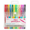 CreaFun - Gélové perá 12 farieb CreaFun - Gélové perá 12 farieb
