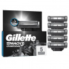 Gillette Mach3 Charcoal Náhradné Holiace Hlavice pre Mužov s 3 Čepieľkami Gillette Mach3 Charcoal Náhradné Holiace Hlavice pre Mužov s 3 Čepieľkami