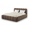 Wilsondo Čalúnená manželská posteľ Micandi 160x200 - hnedá Wilsondo Čalúnená manželská posteľ Micandi 160x200 - hnedá
