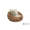 Applebee Cocoon Bouclé kreslo 130 cm Applebee Cocoon Bouclé kreslo 130 cm