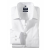 Pánska biela bavlnená Luxor košeľa OLYMP modern fit predĺžený rukáv Veľkosť: 43 (XL) Pánska biela bavlnená Luxor košeľa OLYMP modern fit predĺžený rukáv Veľkosť: 43 (XL)