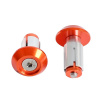 Záslepky na riadidlá, koncovky 22/28 mm KTM oranžové Záslepky na riadidlá, koncovky 22/28 mm KTM oranžové