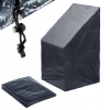 Obal na záhradné kreslo 60 x 65 x 105 cm čierny Obal na záhradné kreslo 60 x 65 x 105 cm čierny