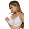Dámska dojčiaca podprsenka Mama Basic Milky Biela - Mitex 85D bílá Dámska dojčiaca podprsenka Mama Basic Milky Biela - Mitex 85D bílá
