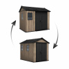 Zahradní domek Keter Apex 7,5 x 9 Ashwood, s podlahou Zahradní domek Keter Apex 7,5 x 9 Ashwood, s podlahou