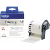 Brother Brother DK-22212 - Permanenter Klebstoff - weiß - Rolle (6,2 cm x 15,2 m) etikety v roli 62 x 15.24 mm fólie bílá 1 ks trvalé DK22212 univerzální Brother Brother DK-22212 - Permanenter Klebstoff - weiß - Rolle (6,2 cm x 15,2 m) etikety v roli 62 x 15.24 mm fólie bílá 1 ks trvalé DK22212 univerzální