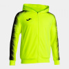 ELITE XI ZIP-UP HOODIE mikina s kapucňou fluo žltá čierna 2XS ELITE XI ZIP-UP HOODIE mikina s kapucňou fluo žltá čierna 2XS
