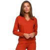 Dámsky sveter S246 terakota - Stylove L/XL terracotta Dámsky sveter S246 terakota - Stylove L/XL terracotta