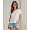 Dámske tričko UW0UW03632 YBR white - Tommy Hilfiger M Dámske tričko UW0UW03632 YBR white - Tommy Hilfiger M