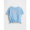 GAP Baby tričko s logom Modrá 5YRS Modrá Modrá GAP Baby tričko s logom Modrá 5YRS Modrá Modrá