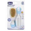 Chicco hrebeň a kefa prírodný modrý Chicco hrebeň a kefa prírodný modrý