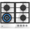 Plynová varná doska Beko HILW 64225 SW s WOK horákom, 60 cm Plynová varná doska Beko HILW 64225 SW s WOK horákom, 60 cm
