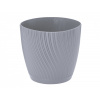 Obal MIKA ECO s podmiskou plastový d13x12cm Obal MIKA ECO s podmiskou plastový d13x12cm