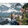ZUTY Maľovanie podľa čísel - HALLSTATT Rámovanie: vypnuté plátno na rám, Rozmer: 40x50 cm ZUTY Maľovanie podľa čísel - HALLSTATT Rámovanie: vypnuté plátno na rám, Rozmer: 40x50 cm