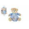 Medvěd natahovací hrací strojek s chrastítkem plyš 18x18cm modrý na kartě v sáčku 0+ (56800264) Medvěd natahovací hrací strojek s chrastítkem plyš 18x18cm modrý na kartě v sáčku 0+ (56800264)