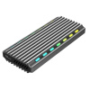 GEMBIRD Gembird EE2280-U3C-03 USB 3.1 kryt pre M.2 NVMe disky RGB hliníkový GEMBIRD Gembird EE2280-U3C-03 USB 3.1 kryt pre M.2 NVMe disky RGB hliníkový