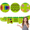 Viga Toys VIGA senzorická tabuľa Manipulačný krokodíl FSC Montessori certifikát Viga Toys VIGA senzorická tabuľa Manipulačný krokodíl FSC Montessori certifikát