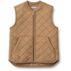 Detská termo vesta Gilet Ede WHEAT - hnedá hazel Veľkosť: 116 Detská termo vesta Gilet Ede WHEAT - hnedá hazel Veľkosť: 116