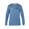 Tričko Fox Apex Ls blue steel vel. S Tričko Fox Apex Ls blue steel vel. S