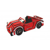 Woodcraft Dřevěné 3D puzzle Červený kabriolet Woodcraft Dřevěné 3D puzzle Červený kabriolet