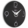 Designové nástěnné hodiny I501N black IncantesimoDesign 40cm Designové nástěnné hodiny I501N black IncantesimoDesign 40cm