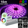 LEDprodukt 10m PROFI LED pásik SMD5050 30LED/m RGB, IP20, 24V, RF9 - Kompletná sada LEDprodukt 10m PROFI LED pásik SMD5050 30LED/m RGB, IP20, 24V, RF9 - Kompletná sada