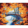ZUTY Maľovanie podľa čísel - SCHODY V JESENNOM LESE Rámovanie: bez rámu a bez vypnutia plátna, Rozmer: 40x50 cm ZUTY Maľovanie podľa čísel - SCHODY V JESENNOM LESE Rámovanie: bez rámu a bez vypnutia plátna, Rozmer: 40x50 cm