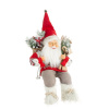ArtFir Vianočná dekorácia SANTA CLAUS 81D | červená/biela 27 x 16 x 40 cm ArtFir Vianočná dekorácia SANTA CLAUS 81D | červená/biela 27 x 16 x 40 cm