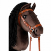 Hobby Horse GNIADY, Hnedý s čiernou hrivou A4, LUSITANO koník na palici Hobby Horse GNIADY, Hnedý s čiernou hrivou A4, LUSITANO koník na palici