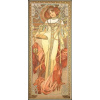 Živicová magnetka - Alfons Mucha - Jeseň Živicová magnetka - Alfons Mucha - Jeseň