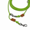 Přepínací nastavitelné vodítko ADVENTURE 4 mm, 11 délek, zelené extra pevné DÉLKA VODÍTKA: 1.5 metru Přepínací nastavitelné vodítko ADVENTURE 4 mm, 11 délek, zelené extra pevné DÉLKA VODÍTKA: 1.5 metru