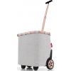 Nákupný košík na kolieskach Carrycruiser Frame Twist Sky Rose svetlosivý Nákupný košík na kolieskach Carrycruiser Frame Twist Sky Rose svetlosivý