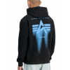 Alpha Industries pánska mikina Spray Print Hoodie Black Veľkosť: 3XL, Farba: čierna Alpha Industries pánska mikina Spray Print Hoodie Black Veľkosť: 3XL, Farba: čierna