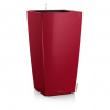 Kvetináč Lechuza Cubico 22 (41cm) Barva: Scarlet kompletný set Kvetináč Lechuza Cubico 22 (41cm) Barva: Scarlet kompletný set