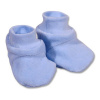 Dětské bačkůrky New Baby modré, vel. 62 (3-6m), Modrá