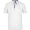 DAIBER JN 964 / Pánska polokošeľa button-down - white/navy/white L DAIBER JN 964 / Pánska polokošeľa button-down - white/navy/white L