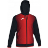 Joma Mikina HOODED SUPERNOVA BLACK-RED Veľkosť: M Joma Mikina HOODED SUPERNOVA BLACK-RED Veľkosť: M