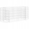 Gabion - Zvýšený Gabion Pot, galvanizované železo 120x50x50 cm (Zvýšený Gabion Pot, galvanizované železo 120x50x50 cm) Gabion - Zvýšený Gabion Pot, galvanizované železo 120x50x50 cm (Zvýšený Gabion Pot, galvanizované železo 120x50x50 cm)