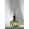 Atelier - Petr Vydra Petrolejová lampa, historické lesné sklo - 912-s, 32x16 cm Atelier - Petr Vydra Petrolejová lampa, historické lesné sklo - 912-s, 32x16 cm
