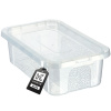 Plastová nádoba s vekom Kadax Multibox 4,5 l, priehľadná Plastová nádoba s vekom Kadax Multibox 4,5 l, priehľadná