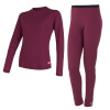 EGLOO Merino EGLOO DF MERINO Hike&Ski BaseSet dámske tričko s dlhým rukávom+spodný diel, lila Veľkosť: M EGLOO Merino EGLOO DF MERINO Hike&Ski BaseSet dámske tričko s dlhým rukávom+spodný diel, lila Veľkosť: M