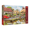 TREFL Premium Plus Tea Time Léto na vesnici 1000 dielov TREFL Premium Plus Tea Time Léto na vesnici 1000 dielov