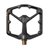 CRANKBROTHERS pedále - STAMP 11 LARGE - čierna/zlatá CRANKBROTHERS pedále - STAMP 11 LARGE - čierna/zlatá