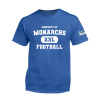 Tričko Monarchs Bratislava - Property of Monarchs Royal L Tričko Monarchs Bratislava - Property of Monarchs Royal L