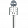 Karaoke bluetooth mikrofón s reproduktorom Vyber barvu :: Stříbrná Karaoke bluetooth mikrofón s reproduktorom Vyber barvu :: Stříbrná