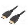 Cable HDMI 2.0 HDMI plug,both sides PVC 1.8m black 30AWG Cable HDMI 2.0 HDMI plug,both sides PVC 1.8m black 30AWG