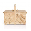 Kazeta - drevený košík na šijacie potreby, veľ. M - svetlý - PRYM Kazeta - drevený košík na šijacie potreby, veľ. M - svetlý - PRYM