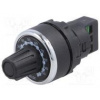 Potenciometer 22mm IP65 -25÷70°C jednootáčkový 10kΩ 120,5V Potenciometer 22mm IP65 -25÷70°C jednootáčkový 10kΩ 120,5V